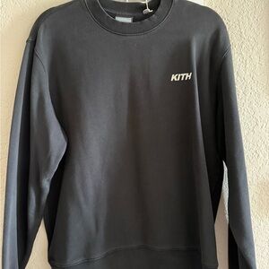 Kith Black Asher Crewneck Sweatshirt - Medium